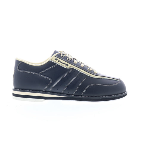 Brunswick K260-1 Mens Black Synthetic Lace Up Athletic Bowling Shoes