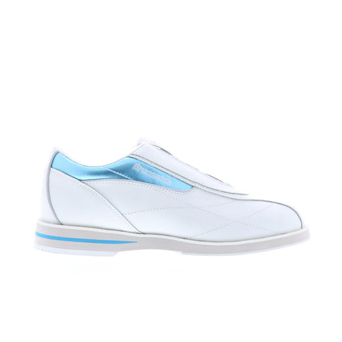 Brunswick Iris K538-8 Womens White Synthetic Athletic Bowling Shoes