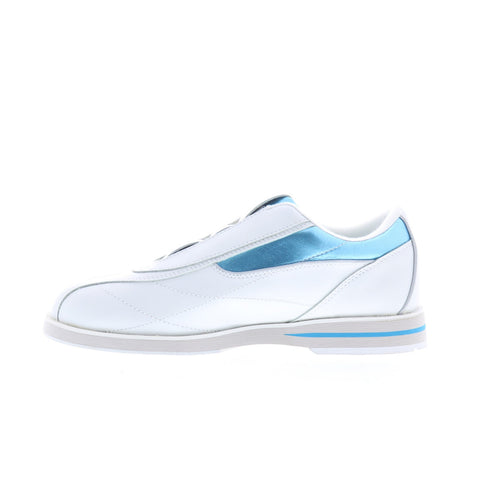 Brunswick Iris K538-8 Womens White Synthetic Athletic Bowling Shoes