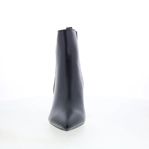 Calvin Klein Samara 3 KCSAMARA3 Womens Black Leather Ankle & Booties Boots