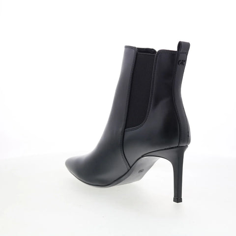 Calvin Klein Samara 3 KCSAMARA3 Womens Black Leather Ankle & Booties Boots