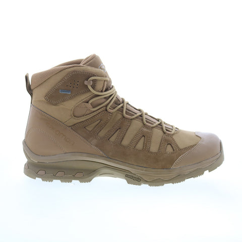 Salomon Quest Prime Forces GTX EN 416816 Mens Brown Leather Tactical Boots