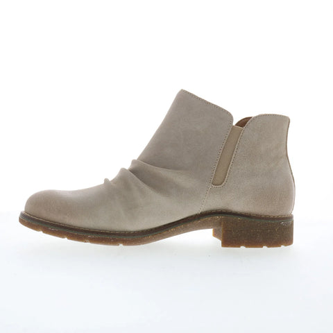 Aetrex Mila LB302 Womens Gray Nubuck Zipper Ankle & Booties Boots