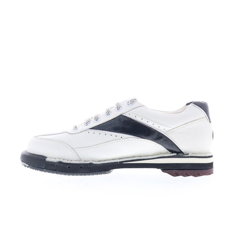 Dexter SST8 LE2-1-2 Womens White Leather Lace Up Athletic Bowling Shoes