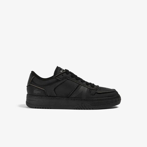 Lacoste L001 Crafted 123 2 SMA Mens Black Canvas Lifestyle Sneakers Shoes