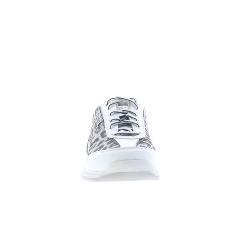 Dexter Laura2-5-1 Womens White Leather Lace Up Athletic Bowling Shoes