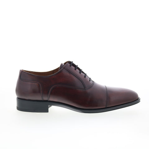 Pastori by Di Bianco Leonid Mens Brown Oxfords & Lace Ups Cap Toe Shoes