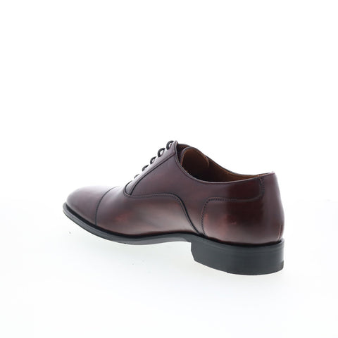 Pastori by Di Bianco Leonid Mens Brown Oxfords & Lace Ups Cap Toe Shoes
