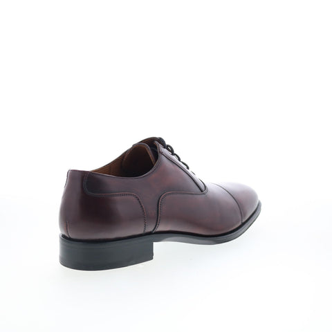 Pastori by Di Bianco Leonid Mens Brown Oxfords & Lace Ups Cap Toe Shoes
