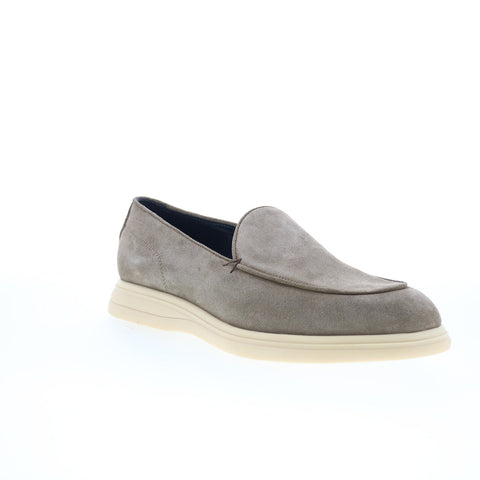 Pastori by Di Bianco Licinius Mens Gray Loafers & Slip Ons Casual Shoes