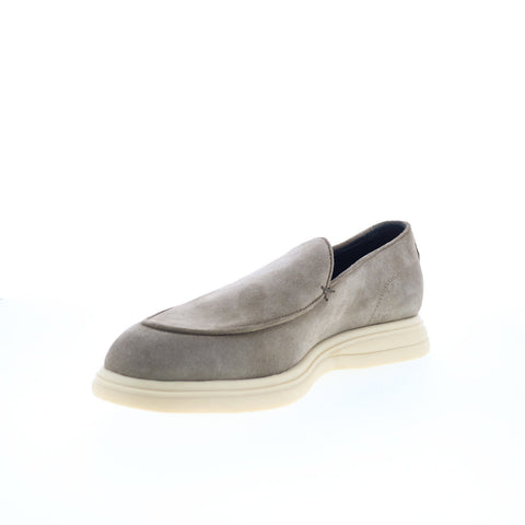 Pastori by Di Bianco Licinius Mens Gray Loafers & Slip Ons Casual Shoes