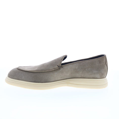 Pastori by Di Bianco Licinius Mens Gray Loafers & Slip Ons Casual Shoes