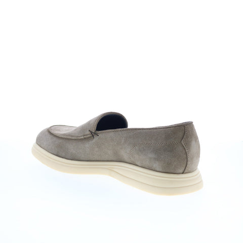 Pastori by Di Bianco Licinius Mens Gray Loafers & Slip Ons Casual Shoes