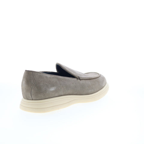 Pastori by Di Bianco Licinius Mens Gray Loafers & Slip Ons Casual Shoes