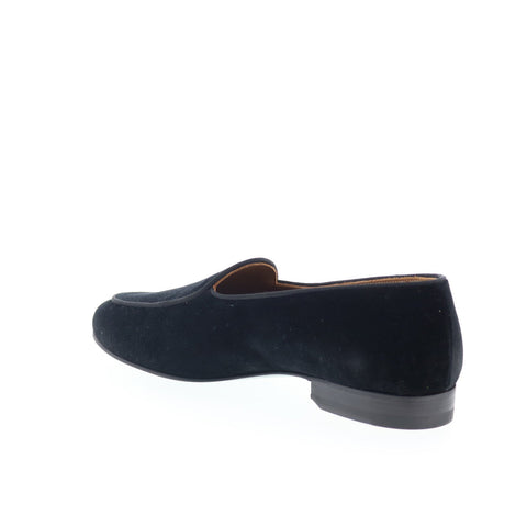 Pastori by Di Bianco Loe Cocktail Mens Black Loafers & Slip Ons Casual Shoes