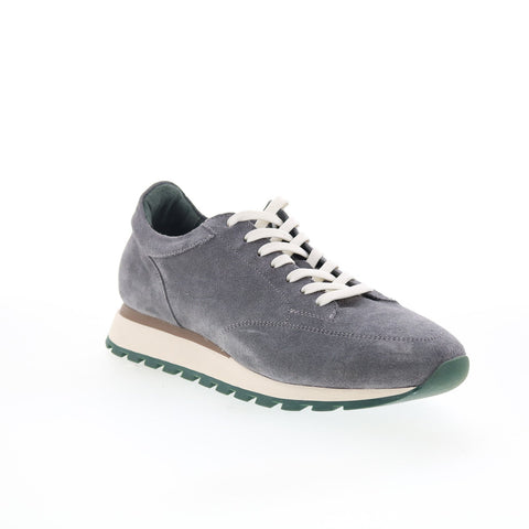 Pastori by Di Bianco Lucius Mens Gray Suede Lace Up Lifestyle Sneakers Shoes