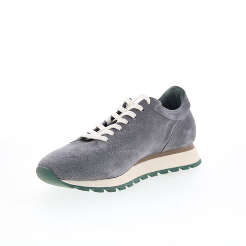 Pastori by Di Bianco Lucius Mens Gray Suede Lace Up Lifestyle Sneakers Shoes