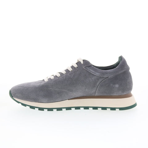 Pastori by Di Bianco Lucius Mens Gray Suede Lace Up Lifestyle Sneakers Shoes