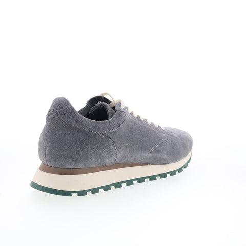 Pastori by Di Bianco Lucius Mens Gray Suede Lace Up Lifestyle Sneakers Shoes