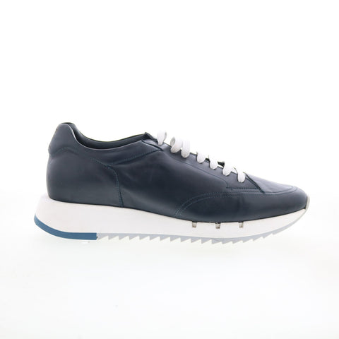 Pastori by Di Bianco Lucius Mens Black Leather Lifestyle Sneakers Shoes