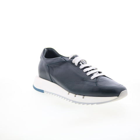 Pastori by Di Bianco Lucius Mens Black Leather Lifestyle Sneakers Shoes