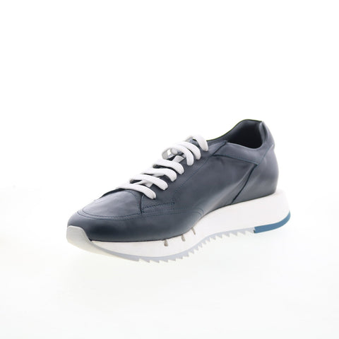 Pastori by Di Bianco Lucius Mens Black Leather Lifestyle Sneakers Shoes