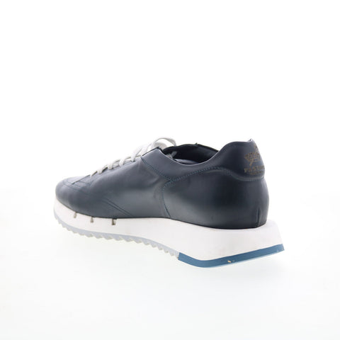 Pastori by Di Bianco Lucius Mens Black Leather Lifestyle Sneakers Shoes
