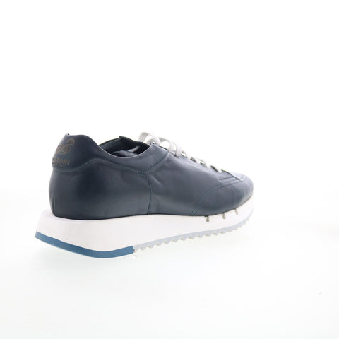 Pastori by Di Bianco Lucius Mens Black Leather Lifestyle Sneakers Shoes