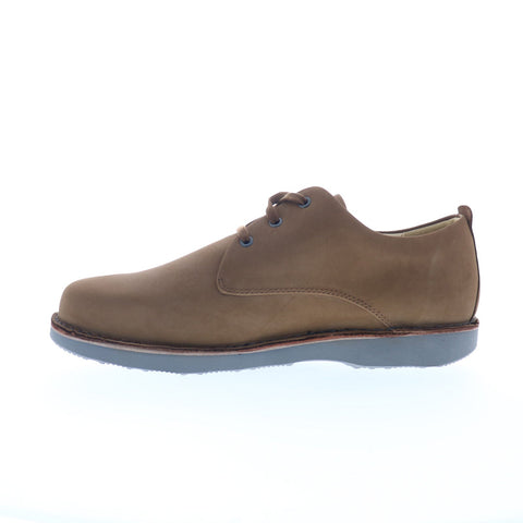 Samuel Hubbard Hubbard Free Mens Brown Extra Wide Oxfords Casual Shoes