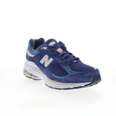 New Balance M2002RWC M2002RWC Mens Blue Mesh Lace Up Athletic Running Shoes