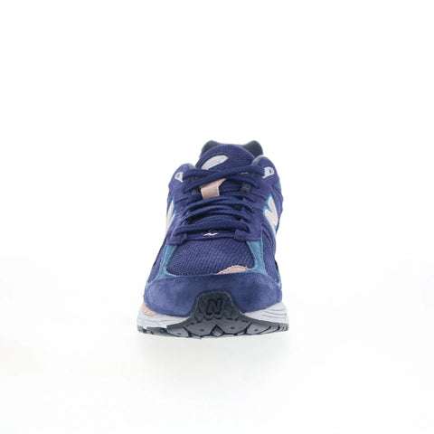New Balance M2002RWC M2002RWC Mens Blue Mesh Lace Up Athletic Running Shoes