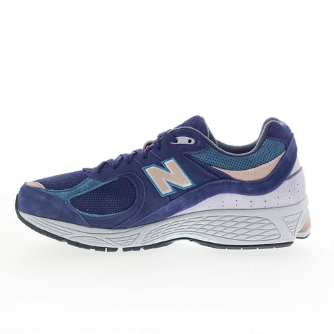 New Balance M2002RWC M2002RWC Mens Blue Mesh Lace Up Athletic Running Shoes