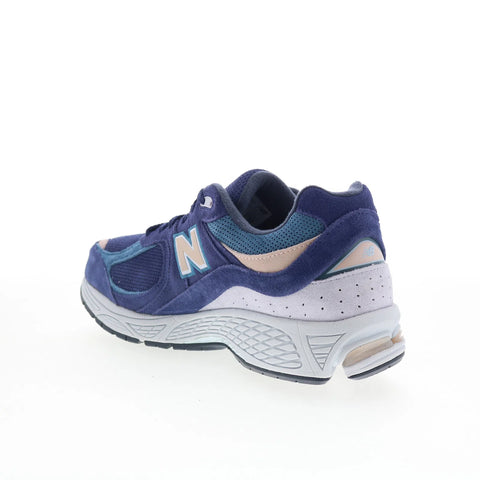 New Balance M2002RWC M2002RWC Mens Blue Mesh Lace Up Athletic Running Shoes