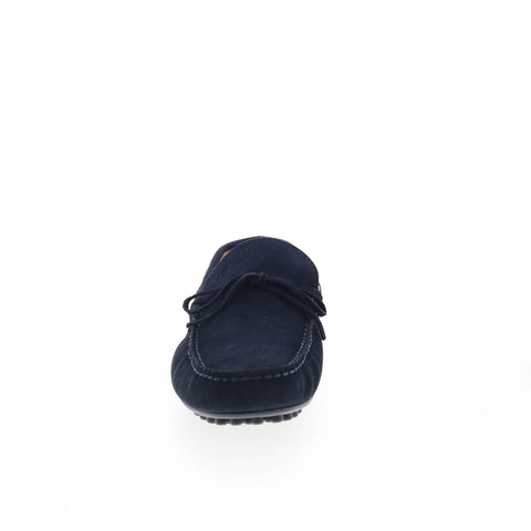 Bruno Magli Tino MB2TINN1 Mens Blue Suede Loafers & Slip Ons Casual Shoes