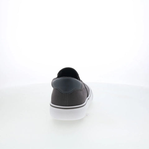 Lugz Clipper MCLIPRC-0257 Mens Gray Canvas Slip On Lifestyle Sneakers Shoes