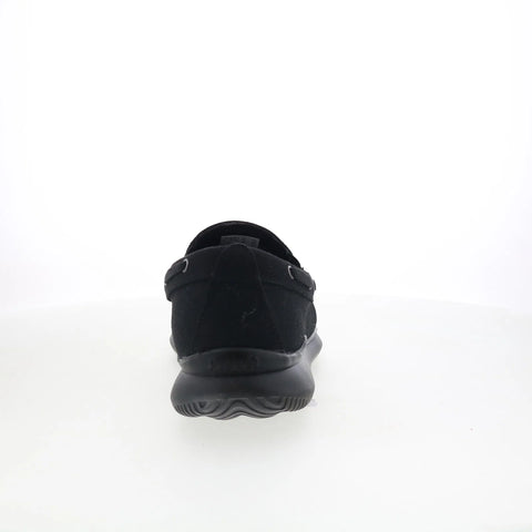 Propet Viasol Mens Black Extra Wide 3E Loafers & Slip Ons Boat Shoes