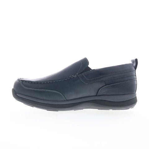 Propet Preston Mens Blue Extra Extra Wide 5E Loafers & Slip Ons Casual Shoes