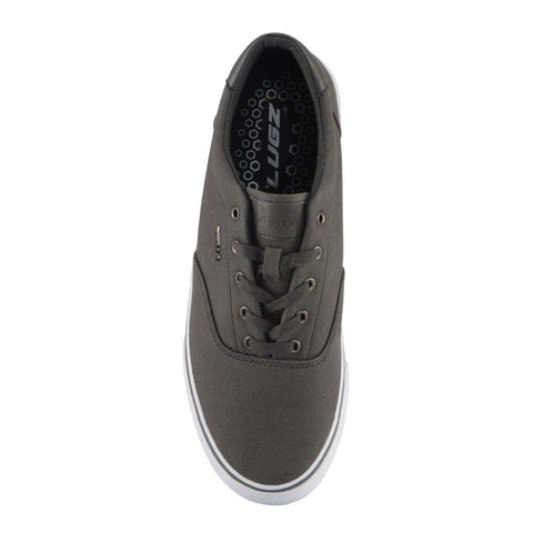 Lugz Flip MFLIPC-0257 Mens Gray Canvas Lace Up Lifestyle Sneakers Shoes