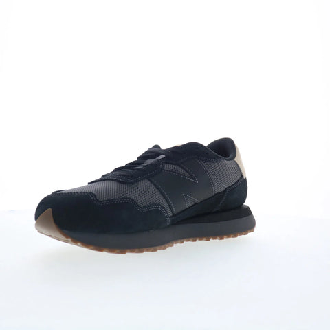 New Balance 237 Retro MS237LOB Mens Black Mesh Lifestyle Sneakers Shoes