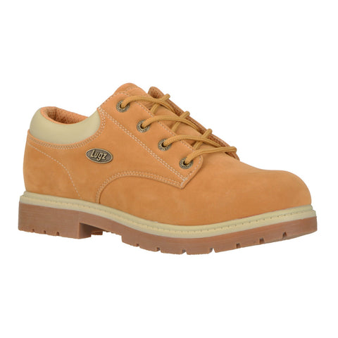 Lugz Warrant LO Slip Resistant Mens Brown Oxfords & Lace Ups Casual Shoes