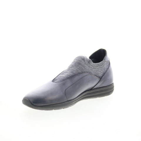Pastori by Di Bianco Macerata Mens Gray Leather Lifestyle Sneakers Shoes