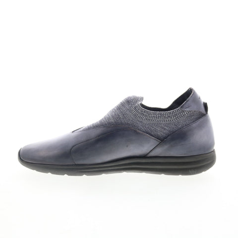 Pastori by Di Bianco Macerata Mens Gray Leather Lifestyle Sneakers Shoes