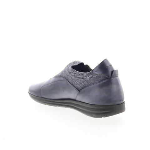Pastori by Di Bianco Macerata Mens Gray Leather Lifestyle Sneakers Shoes
