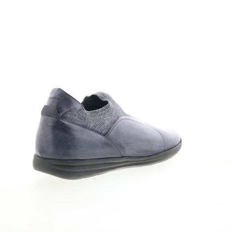 Pastori by Di Bianco Macerata Mens Gray Leather Lifestyle Sneakers Shoes