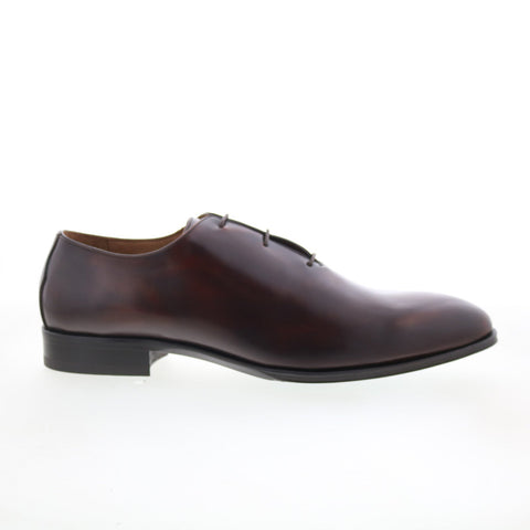 Pastori by Di Bianco Magnus Mens Brown Oxfords & Lace Ups Plain Toe Shoes