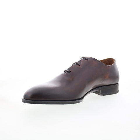 Pastori by Di Bianco Magnus Mens Brown Oxfords & Lace Ups Plain Toe Shoes