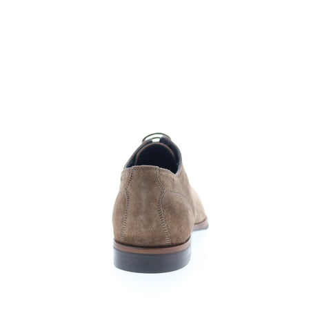 Di Bianco Marano Mens Brown Suede Lace Up Oxfords & Lace Ups Casual Shoes