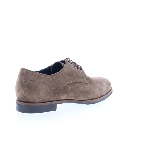 Di Bianco Marano Mens Brown Suede Lace Up Oxfords & Lace Ups Casual Shoes