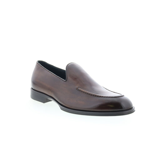 Pastori by Di Bianco Marcus Mens Brown Loafers & Slip Ons Casual Shoes