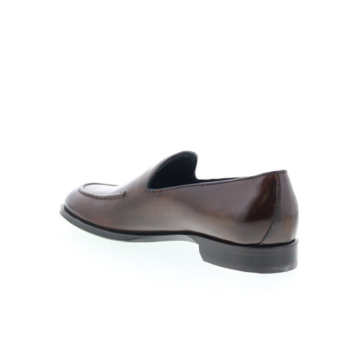 Pastori by Di Bianco Marcus Mens Brown Loafers & Slip Ons Casual Shoes